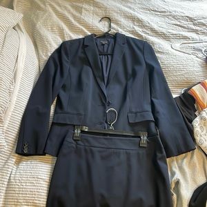 Ann Taylor Suit Jacket, Skirt and V Neck Dress